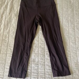 Lululemon Align Cropped Leggings - Dark Purple